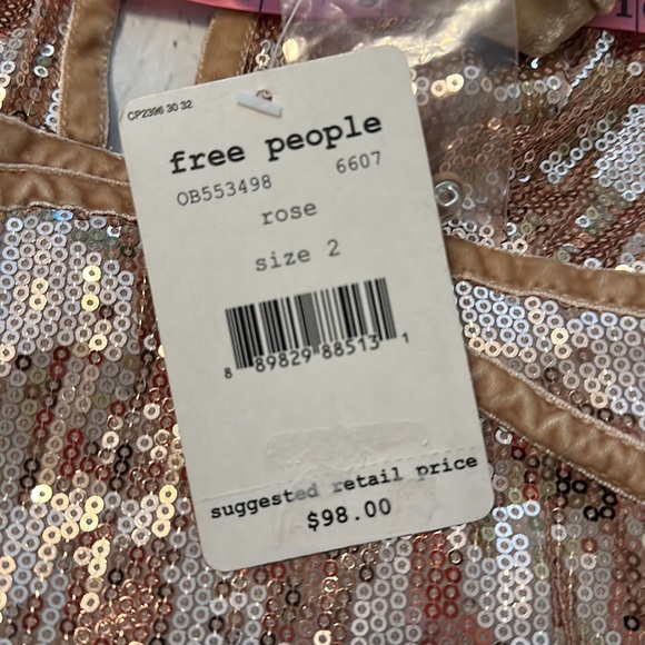 NWT Free People sequined dress - Picture 10 of 13